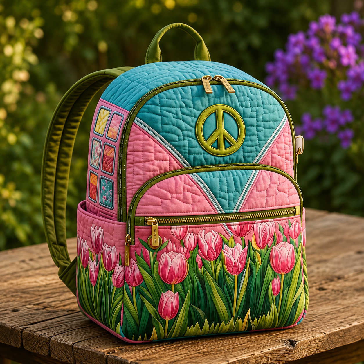 Boho Backpack — Tulips & Peace Margaret York