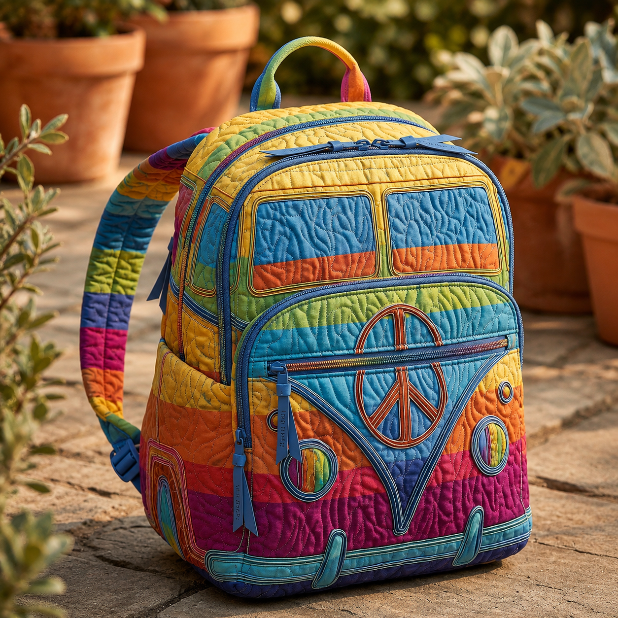 Boho Backpack — The Rainbow Margaret York