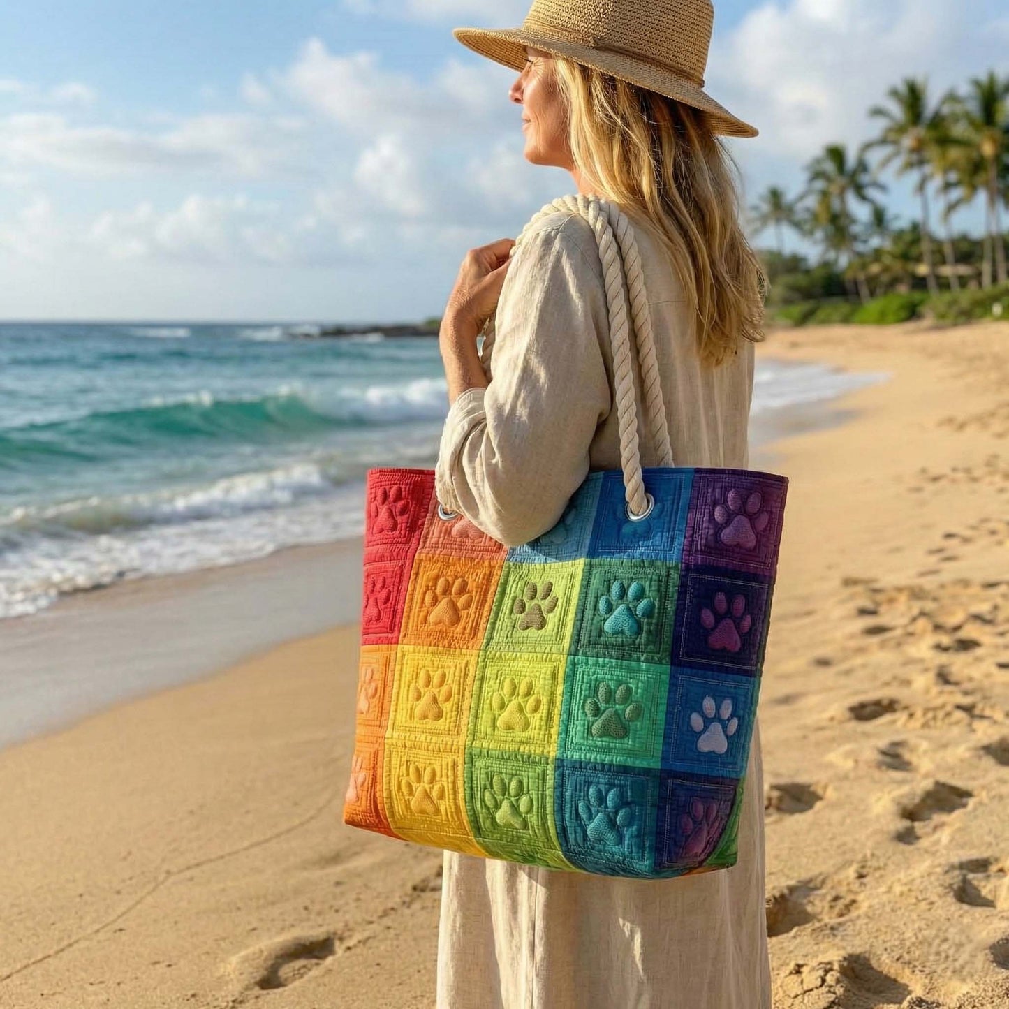 Handcrafted Beach Bag | Paw Patch Margaret York