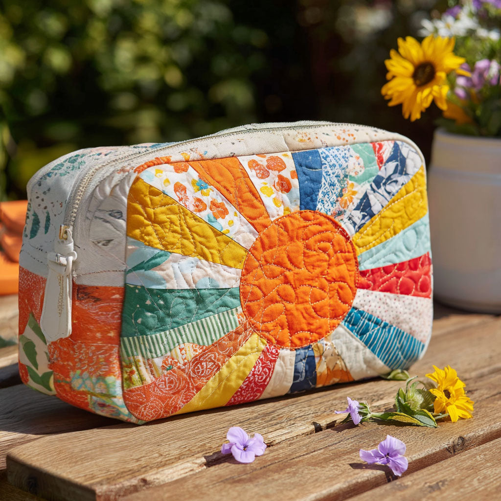 Padded Makeup Bag Golden Ray Margaret York