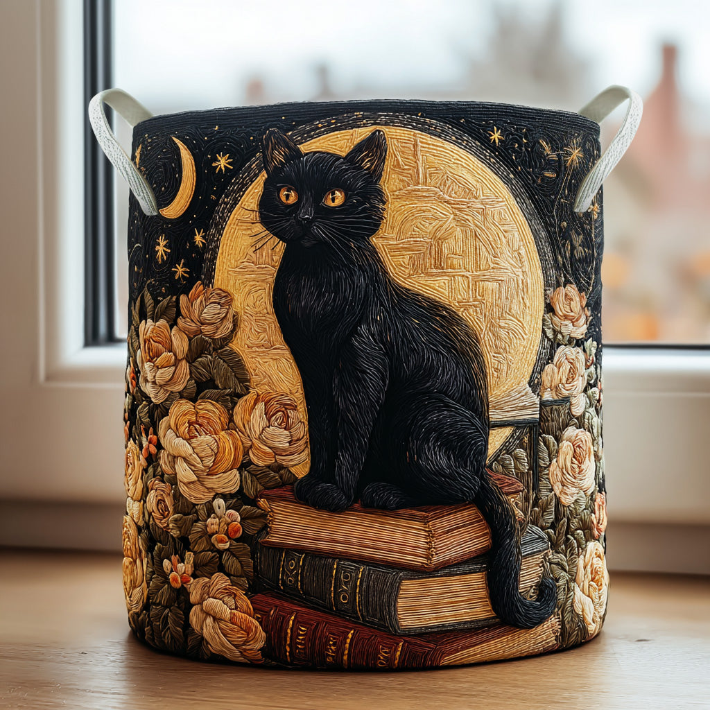 Celestial Paws Laundry Hamper Margaret York
