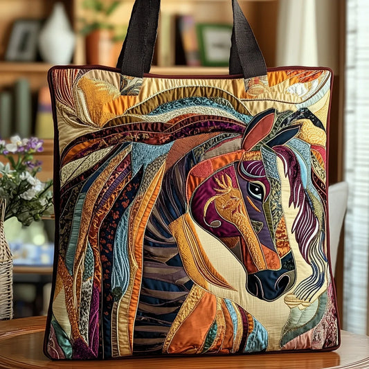 Handcrafted Bag | Mosaic Horse Margaret York