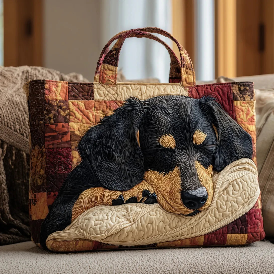 Handcrafted Bag | Dog Margaret York