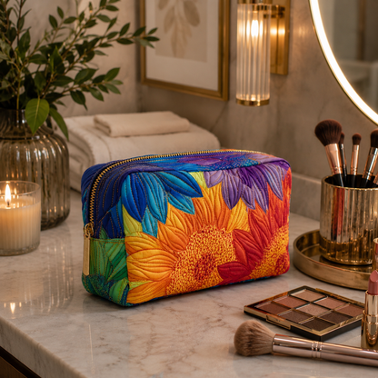 Padded Makeup Bag Summer Bloom Margaret York