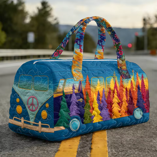 Handcrafted Soft Travel Bag for Charity Margaret York