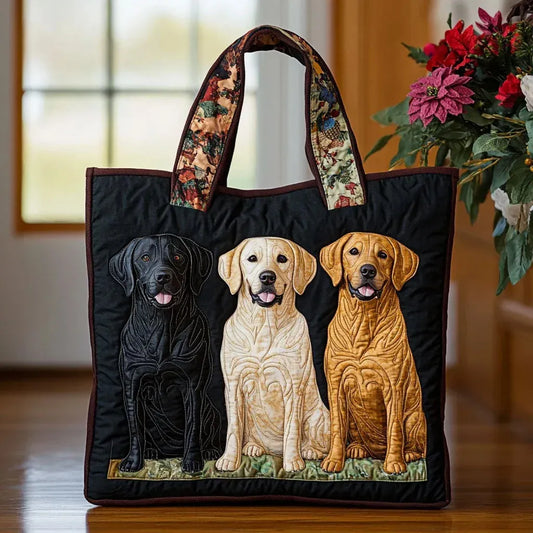 Handcrafted Bag | Three Labradors Margaret York