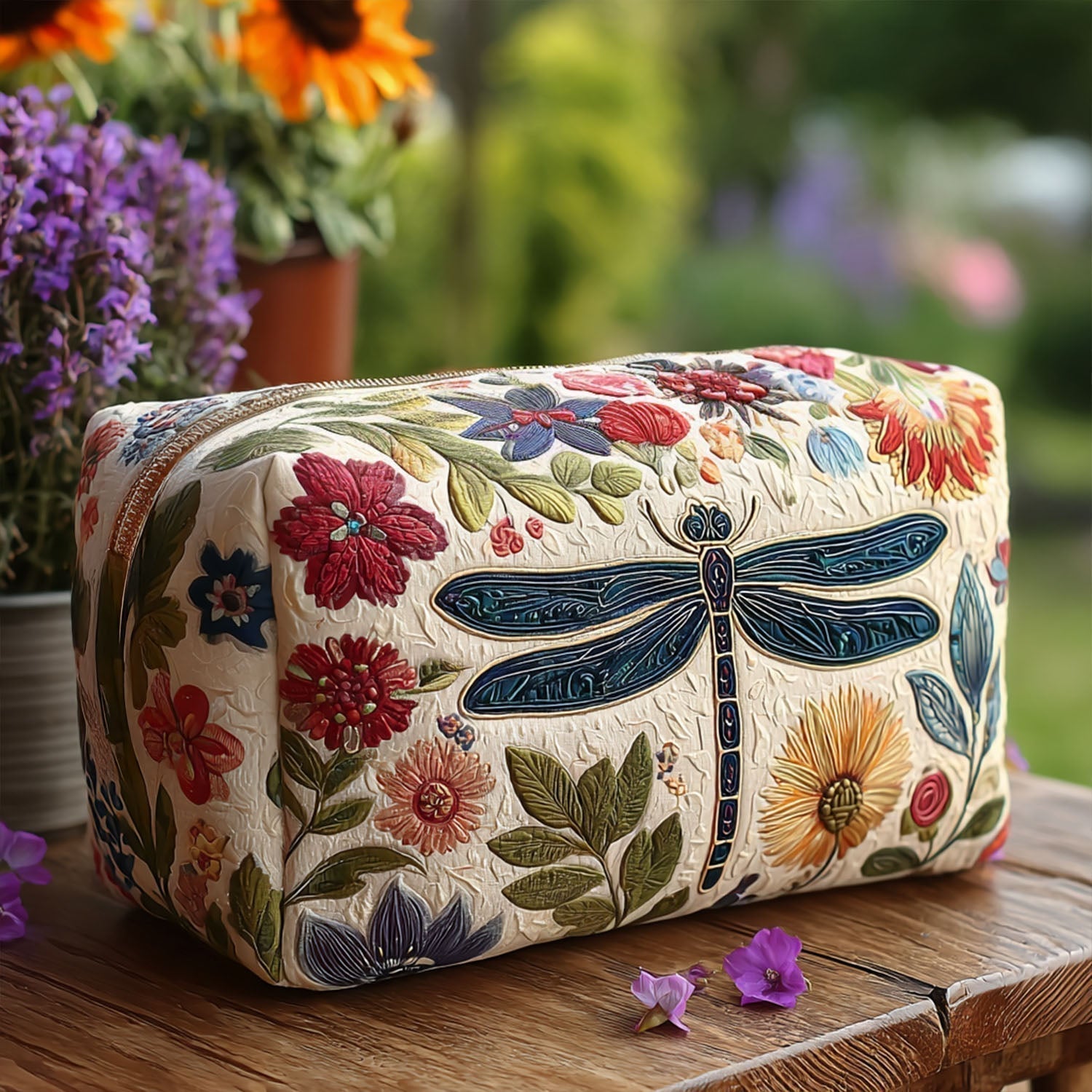 Buzzy Buddy Padded Makeup Bag Margaret York