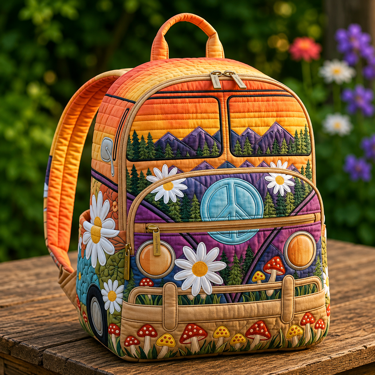 Boho Backpack — Sunset Margaret York