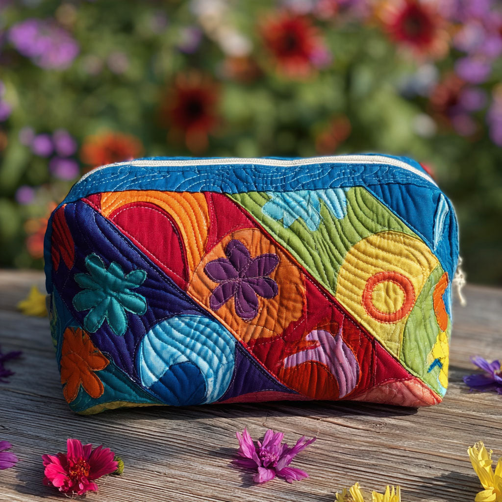 Padded Makeup Bag Cosmic Twist Margaret York