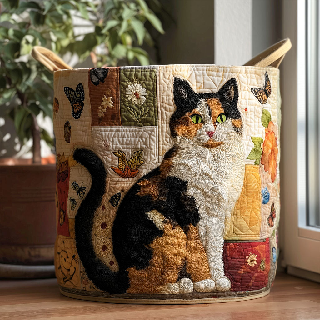 Whimsical Cat Dreams Laundry Hamper Margaret York