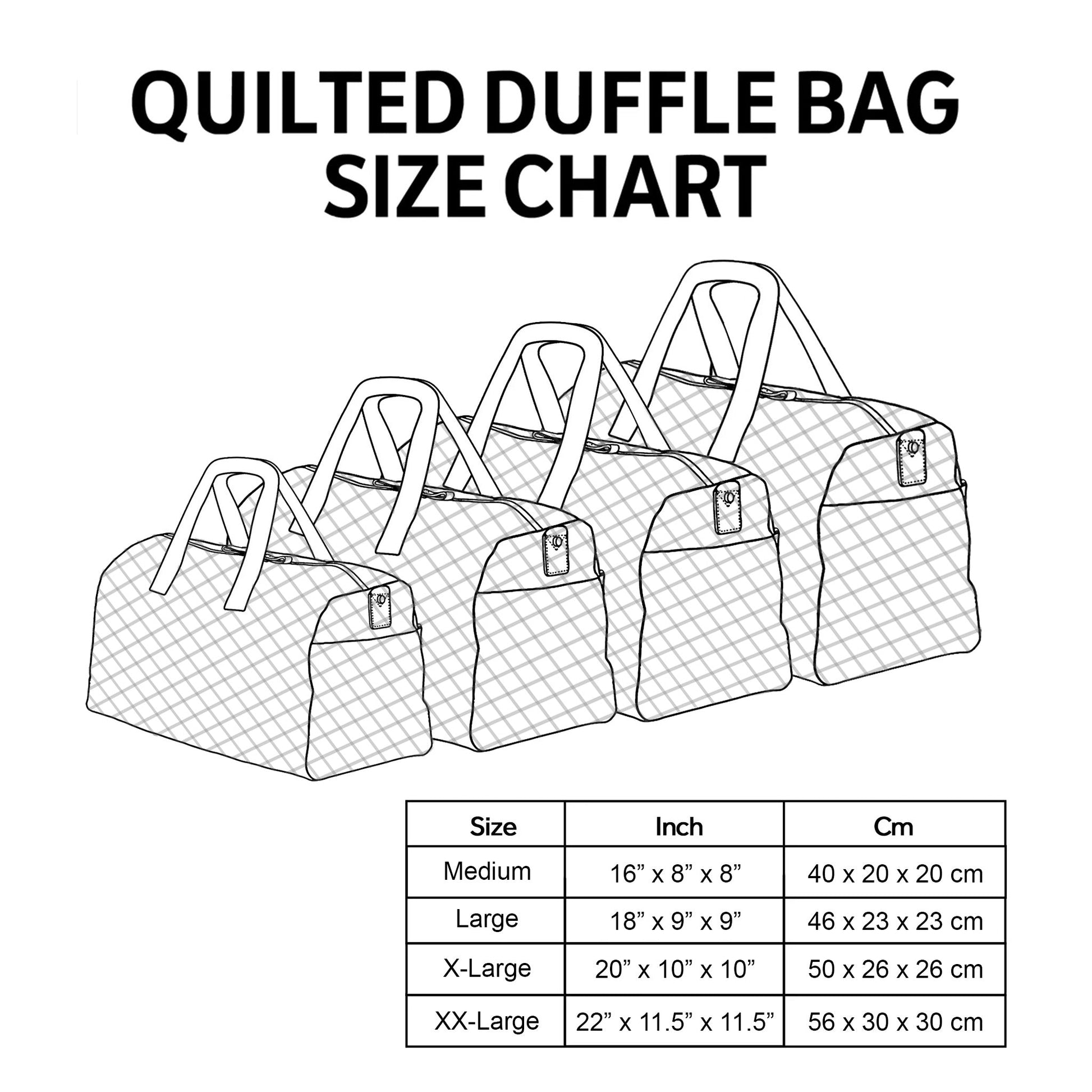 Hippie Van Quilted Duffle Bag - Model GFTOMA3628 Margaret York