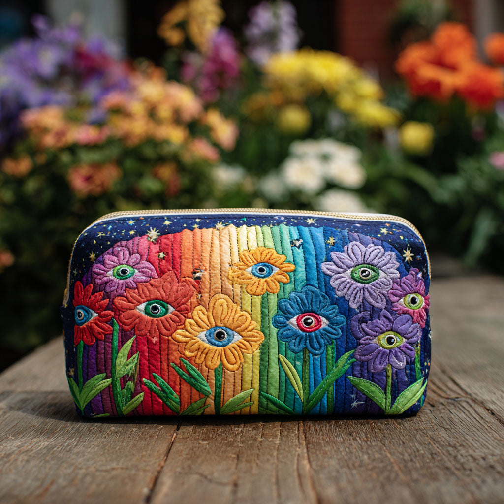 Padded Makeup Bag Forest Groove Margaret York