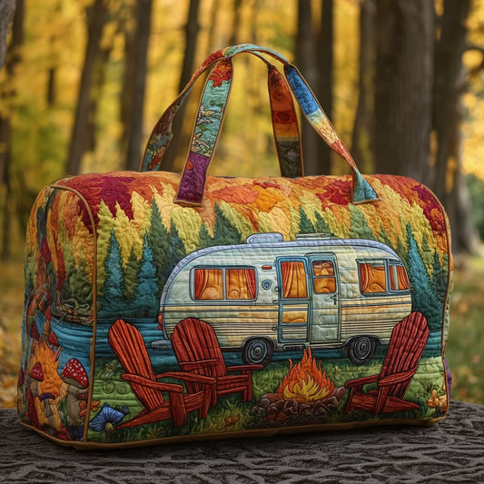 Cozy Camper Quilted Duffle Bag - Model GFTOMA3440 Margaret York