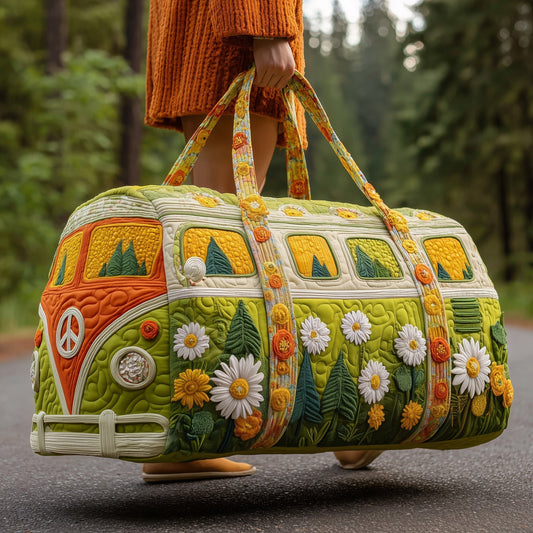 Hippie Van Quilted Duffle Bag - Model GFTOMA3631 Margaret York