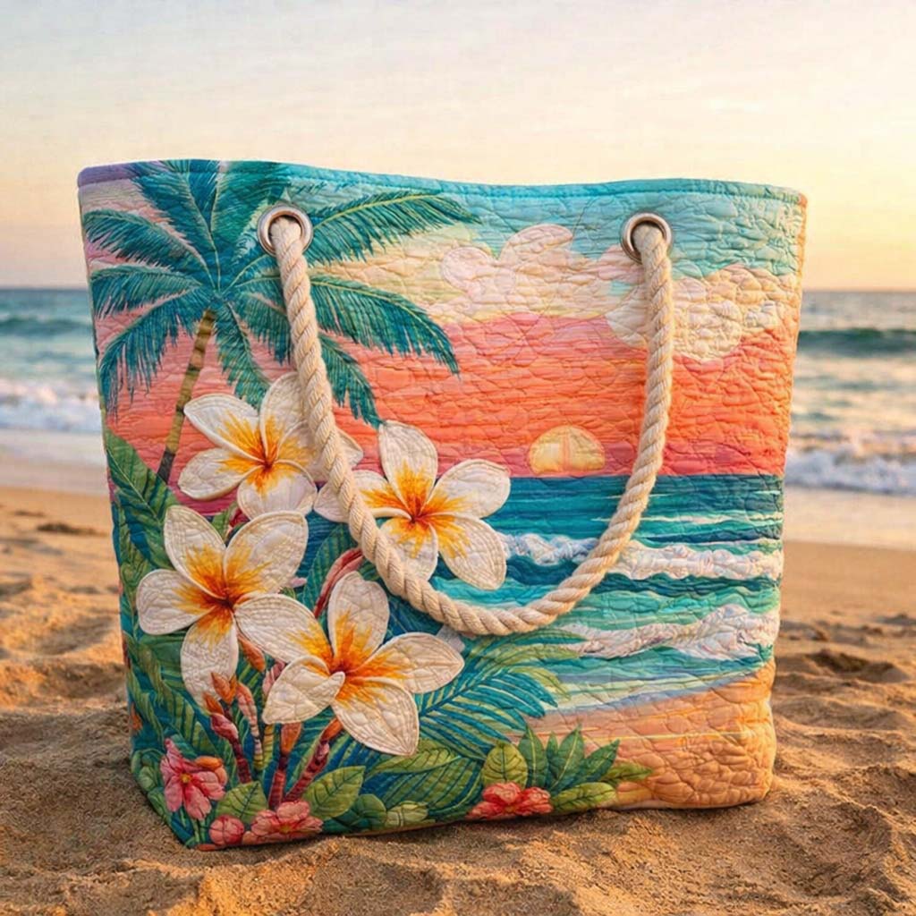Handcrafted Beach Bag | Tropical Spirit Margaret York