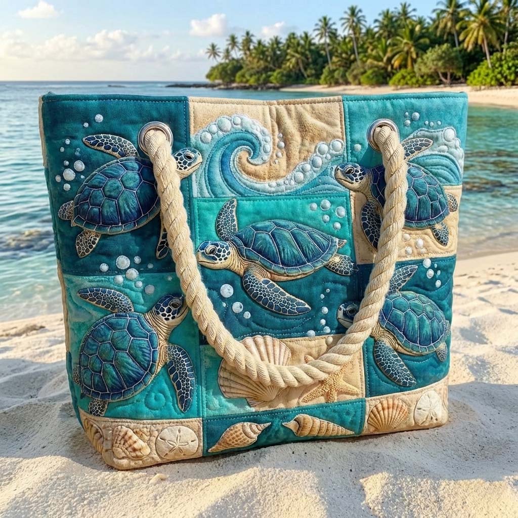 Handcrafted Beach Bag | Turtle Bay Margaret York