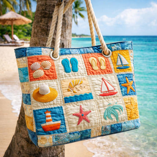 Handcrafted Beach Bag Margaret York