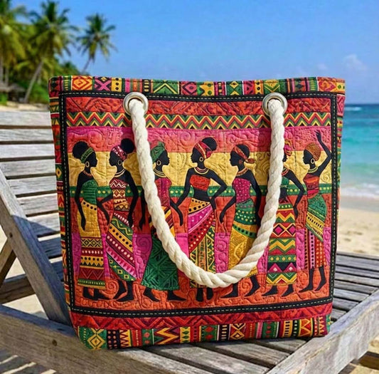 Handcrafted Beach Bag | Melanin Queens Margaret York