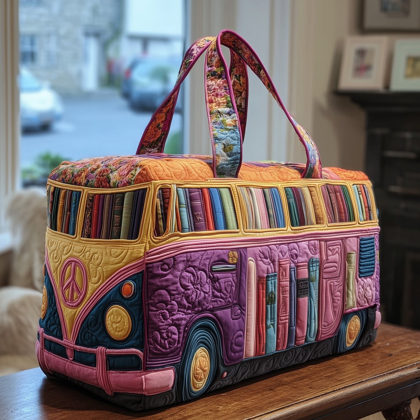 Wander Van Quilted Duffle Bag - Model GFTOTP10776 Margaret York