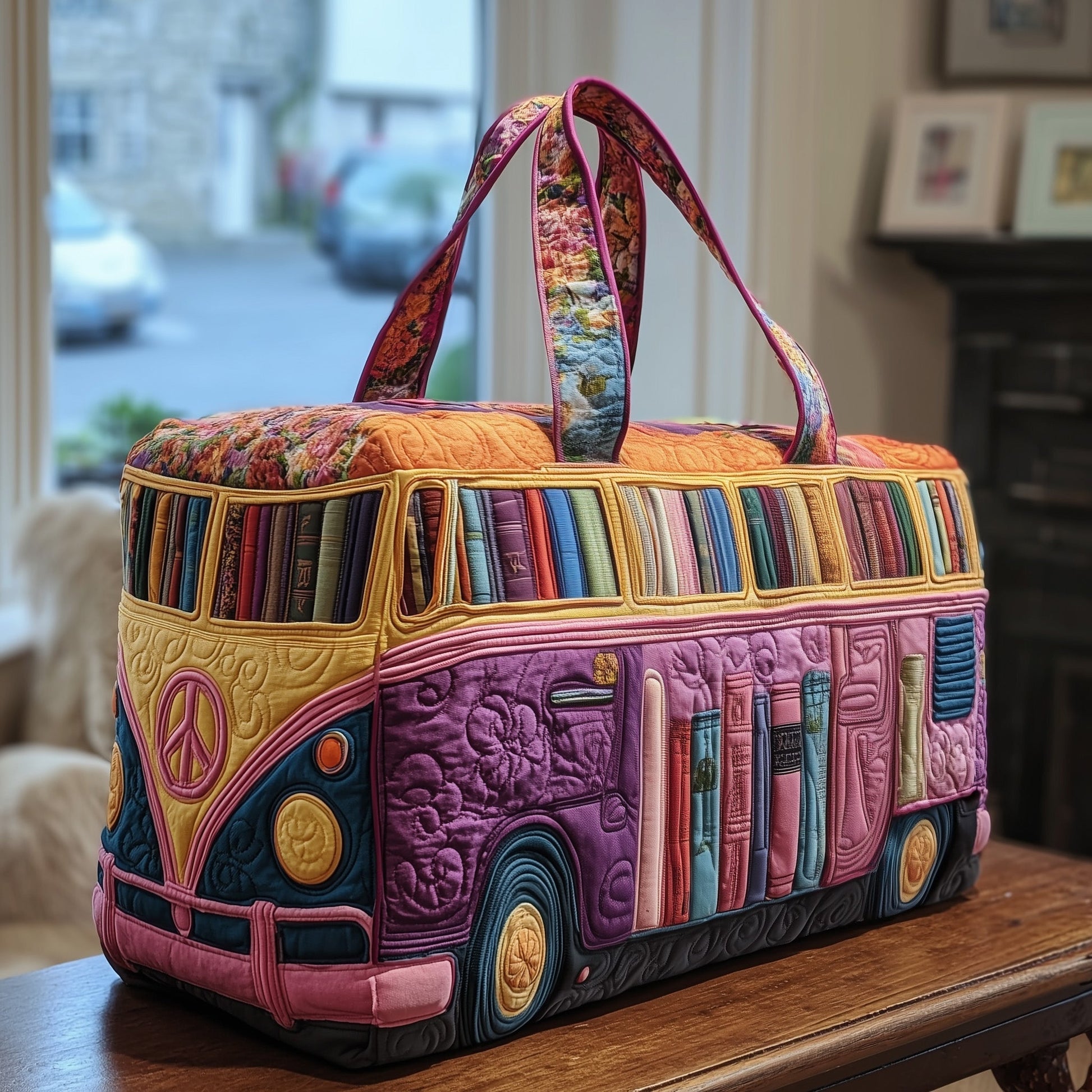 Wander Van Quilted Duffle Bag - Model GFTOTP10776 Margaret York
