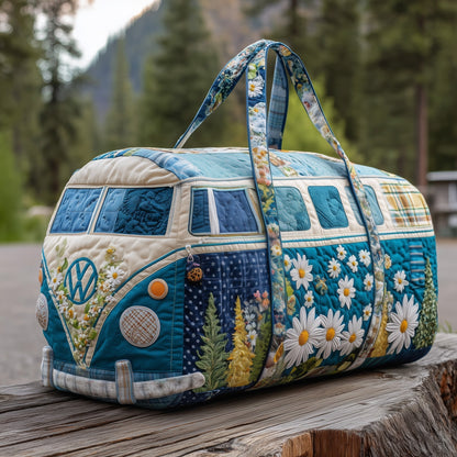Blossom Path Quilted Duffle Bag - Model GFTOTP12299 Margaret York