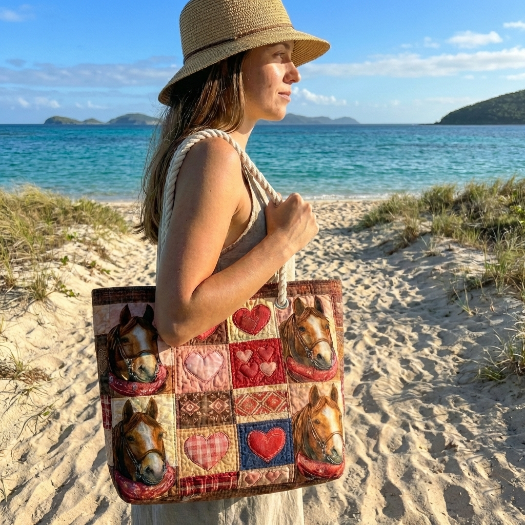 Handcrafted Beach Bag | Prairie Runner Margaret York
