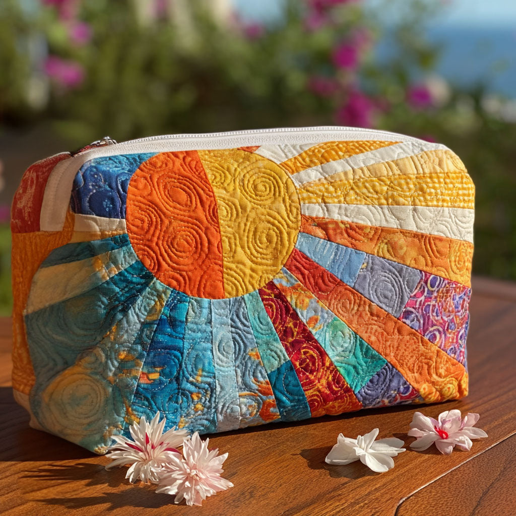 Padded Makeup Bag Good Vibes Margaret York