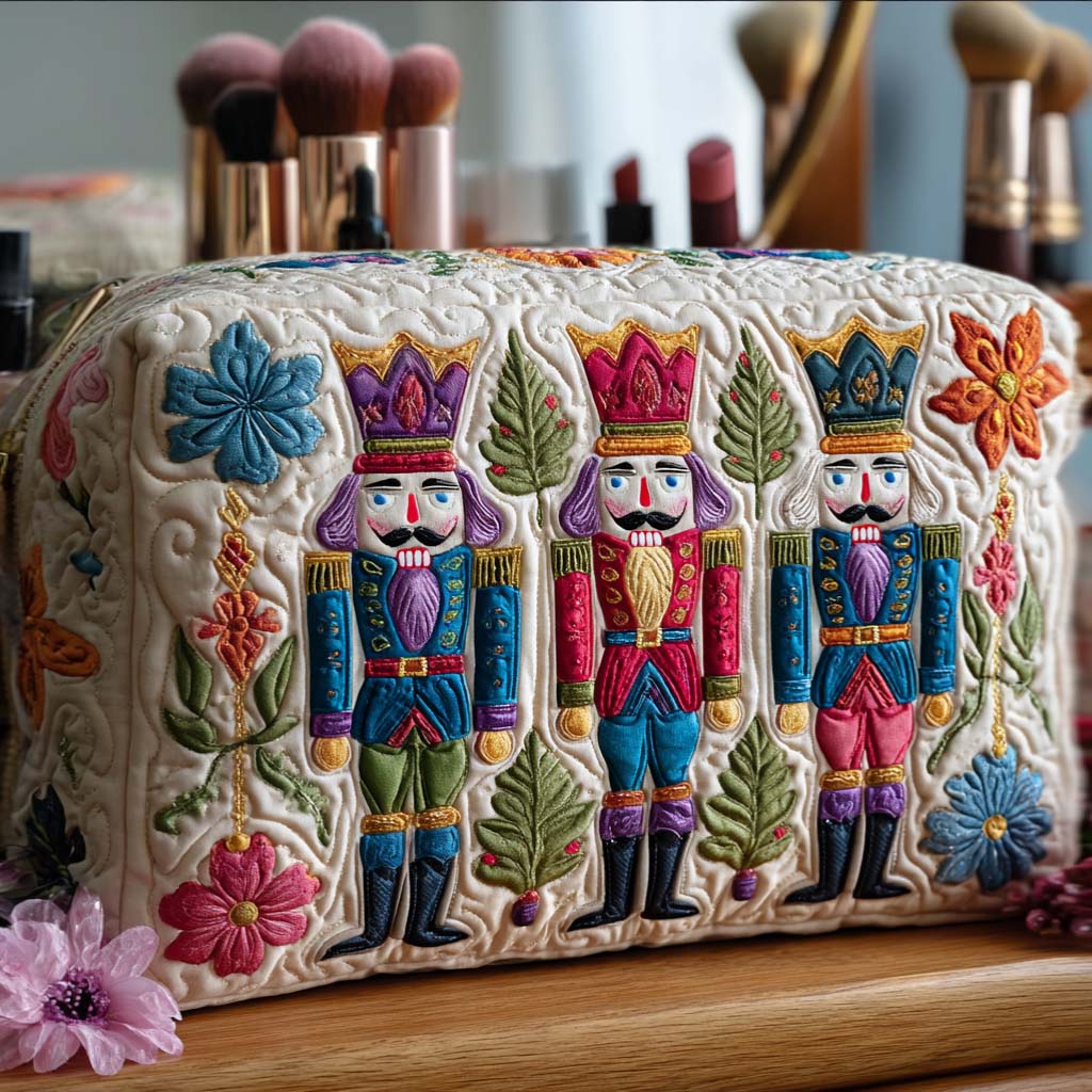 Cushioned Makeup Bag Guard of Cheer Margaret York