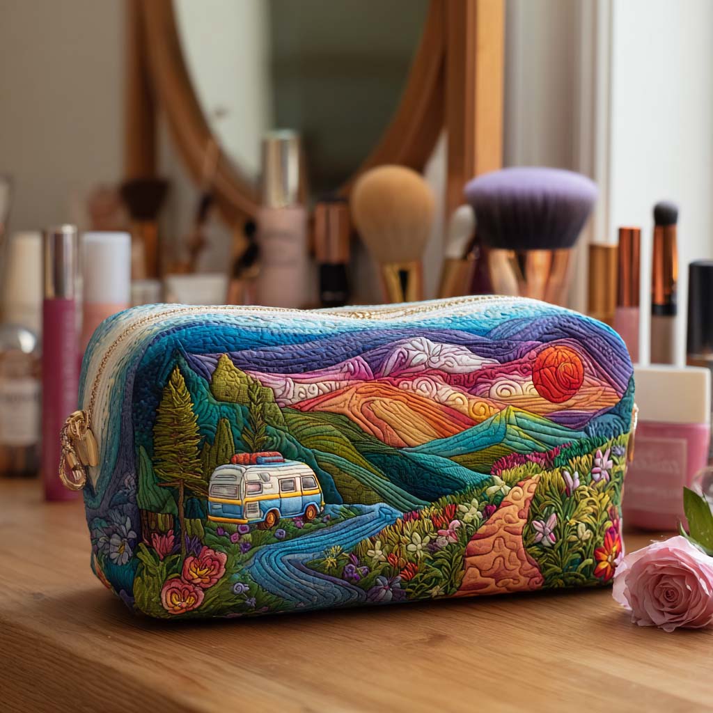 Padded Makeup Bag Mountain Glow Margaret York
