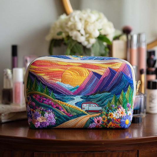 Padded Makeup Bag Natures Journey Margaret York