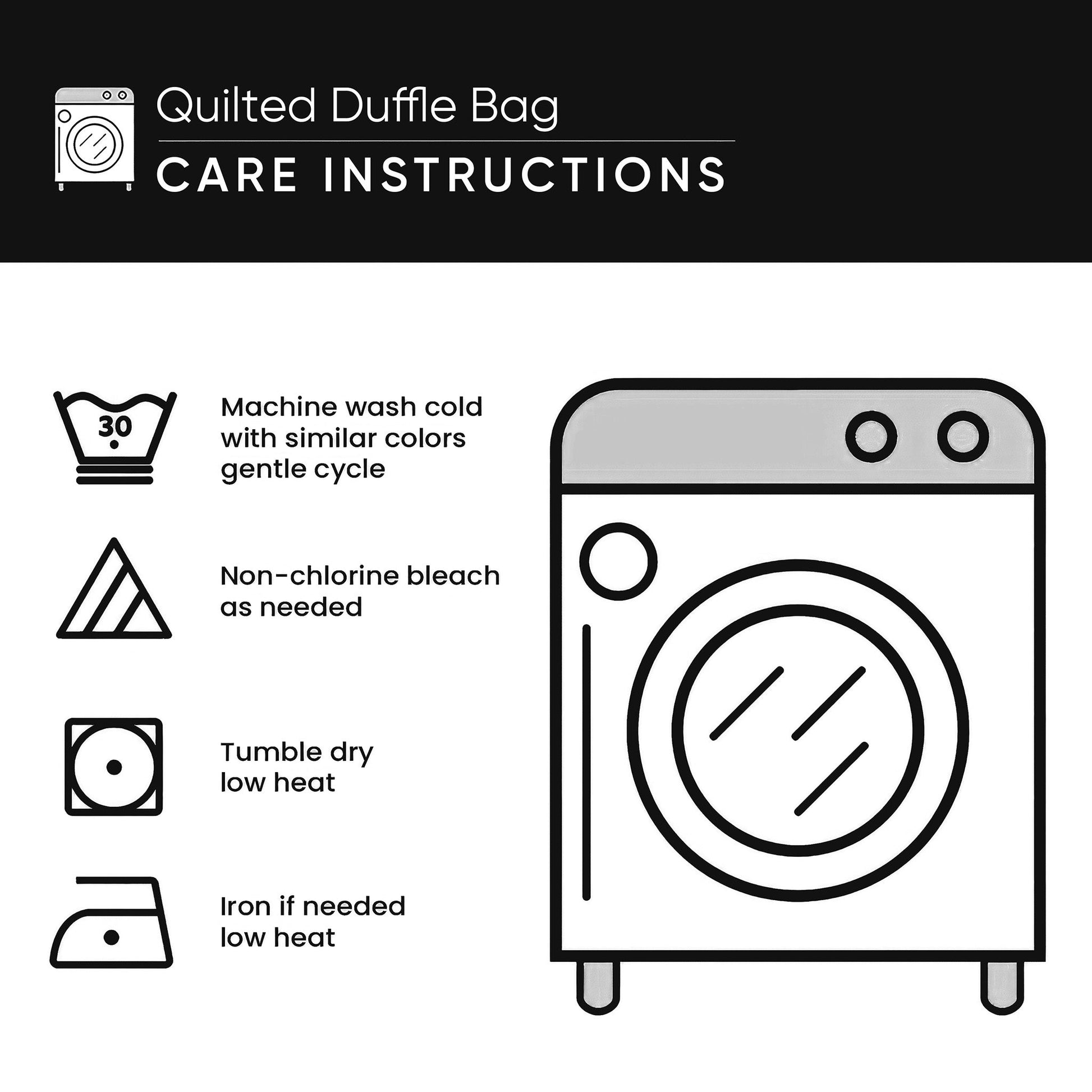 Hippie Van Quilted Duffle Bag - Model GFTOTP10609 Margaret York
