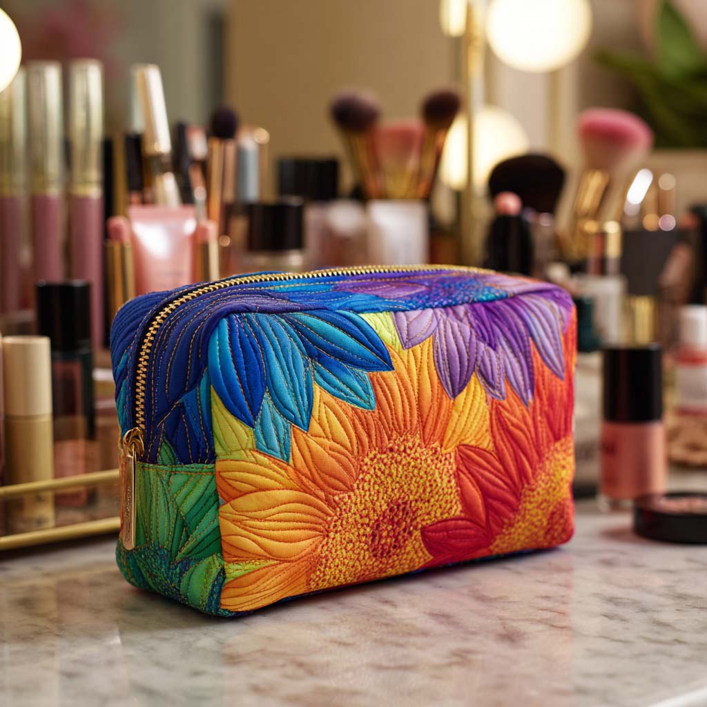 Padded Makeup Bag Summer Bloom Margaret York