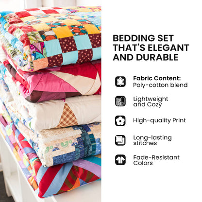 Coastal Whisper 3-Piece Quilted Bedding Set Margaret York