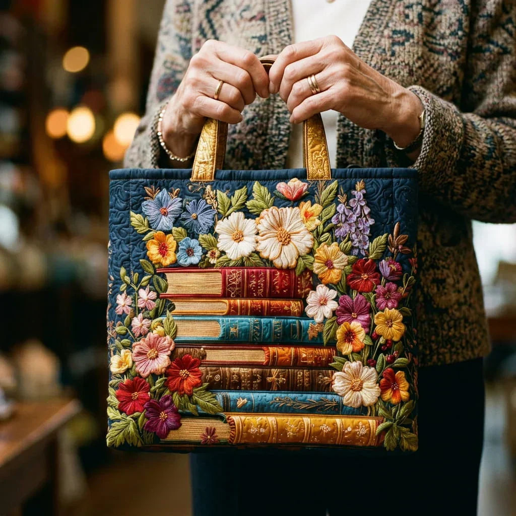 Handcrafted Bag | Floral Library Margaret York