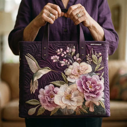 Handcrafted Bag | Hummingbirds Margaret York
