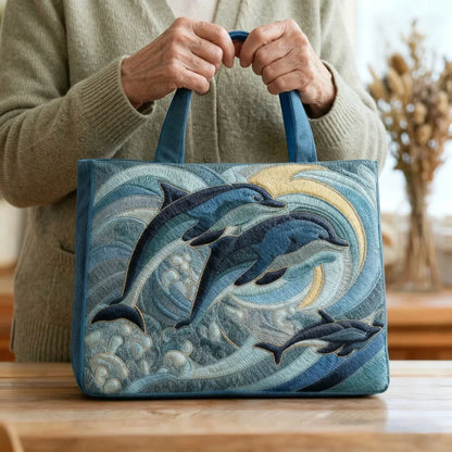 Handcrafted Bag | Ocean Dolphin Margaret York