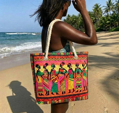 Handcrafted Beach Bag | Melanin Queens Margaret York